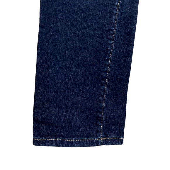 Fidelity Denim Rev Mid Rise Straight Leg Stretch Jeans Denim Dark Blue Wash 25 - Picture 5 of 15